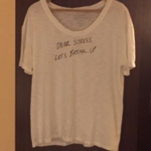 Tyler Jacobs dear stress lets breakup tshirt